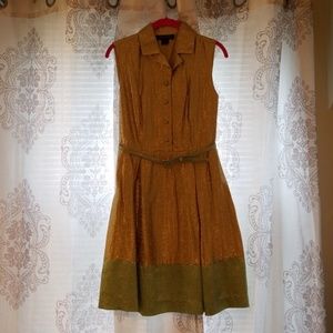Duro Olowu Gold Dress